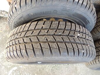 4ks plech.disků na Škoda Octavia 2+zimní pneu 195/65/15 - 12