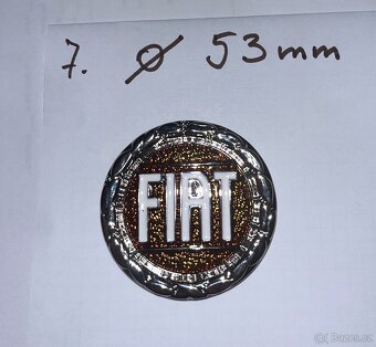 Fiat Abarth štítky - 12