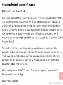 Dětské chodítko Baby Mix - 12