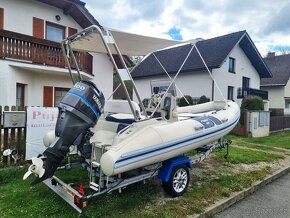 Hypalon RIB Flyer 484 + Yamaha 100HP EFI + vlek - 12