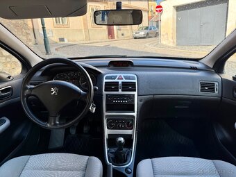 Peugeot 307 1.6HDi 66kw Klima 2.Maj Servis nová STK - 12