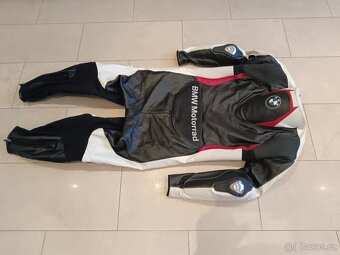 BMW Double R-Pánská kožená moto kombinéza, jednodílná - 12