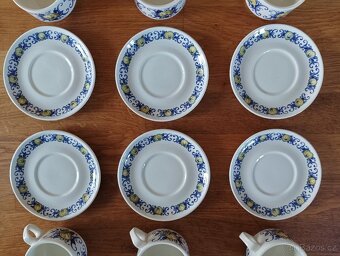 VINTAGE KÁVOVÝ SERVIS VILLEROY A BOCH LUCEMBURSKO - 12