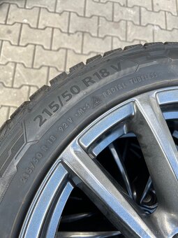 Kompl alu Borbet 5x114,3r18+215/50r18 zimní Barum - 12