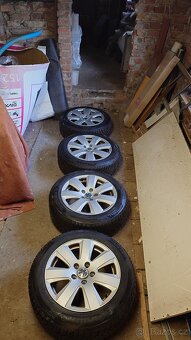 ALU wv 16" 205/55/16 zimní nové pneu - 12