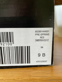 Nové červené plátěné nazouvací polobotky Ralph Lauren 40,5 - 12