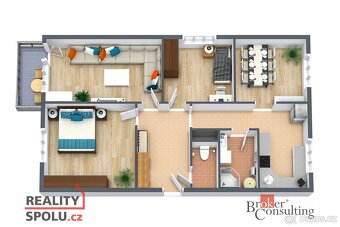 Prodej, byty/4+1, 84 m2, Bělojarská, 34701 Tachov, Tachov [I - 12