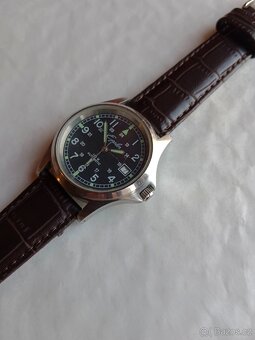 Pěkné vojenské  hodinky  Eppler-automatic Swiss eta -2846, - 12
