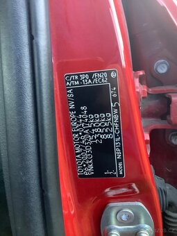 Toyota Yaris, 1496ccm, 82kW, 11/2019, 31.000,- km ČR LPG - 12