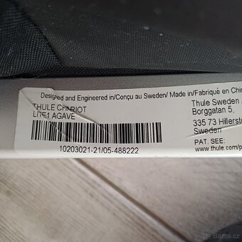Thule chariot lite1 agave - 12