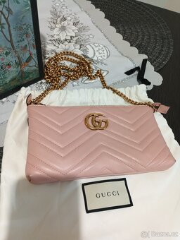 Kožená kabelka , psaníčko Gucci marmont - 12