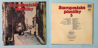 LP desky česká dechovka 14ks + USA dechovka 6ks - 12