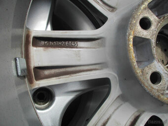 AUDI ALU kola 7,5x17ET45 s pneu 235/45 R17 97H XL - 12