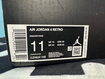 Jordan 4 Psg - 12