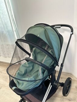 Cybex Priam 4.0 Chrome Black & Green Leaf - 12