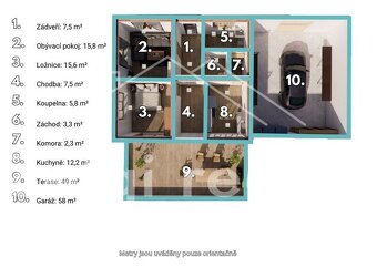 Exkluzivní svahovitý pozemek 1159 m² v srdci Maršova - 12
