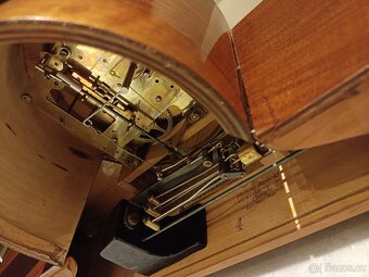 Gustav Becker krbové stolní hodiny starožitný - 12