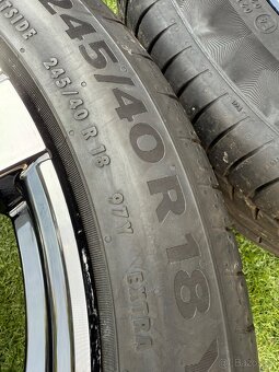 Originál alu kola Mercedes 5x112 R18 C-Class DVOUROZMĚR W206 - 12