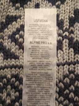 Nová unisex zimní šála ALPINE PRO - 180 cm, orig. bal. - 12