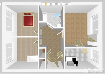 Pronájem samostatného zařízeného pokoje, 13 m2, Brno - Starý - 12