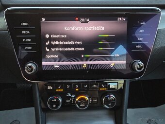 SUPERB III DSG 2,0TDI 110kW STYLE LED NAVI KAMERA ČR - DPH - 12