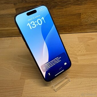 iPhone 15 Pro 128GB, modrý (12 měsíců záruka) - 12