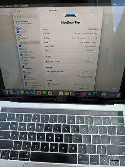 MacBook PRO 13, 500GB, 16GB, i7 touchbar - 12