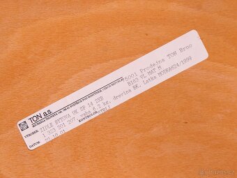 Židle, křesílka s područkami, TON, 4 kusy. - 12