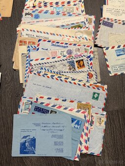 Sbírka známek, poštovní známky - přes 560 kusů celistvostí - 12