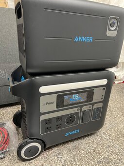 Anker Solix F2000 + prodlužovací  baterie + 400W panel - 12