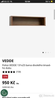 Prodám set nábytku – divoký dub - 12