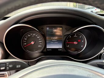 Mercedes-Benz C220d/AUT-7G-Tronic/ČR-1. majitel/servisováno - 12
