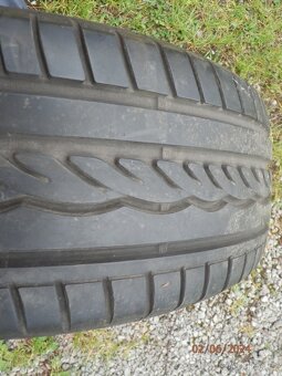 1xLetní guma DUNLOP SP SPORT 01A  195/55 R15  1x6MM - 12