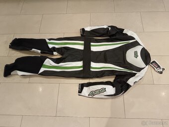 RST-Pánská kožená moto kombinéza, jednodílná - 12