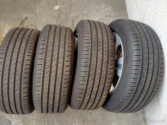 Alu kola originál BMW 1 7J x16 EH2, 5x120, IS 44, letní pneu - 12