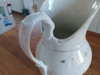 STAROŽITNÝ PAŘÍŽSKÝ EMPÍROVÝ PORCELÁNOVÝ DŽBÁN VIEUX PARIS - 12