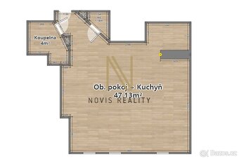 Pronájem, byt, 2+kk, 70 m², Plzeň ul. Klatovská - 12