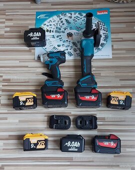 Redukce-Adaptér Aku Milwaukee/DeWALT,pro nářadí MAKITA 18V. - 12