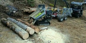 Minidumper pasovy 500kg písek sterch suť hlinu - 12