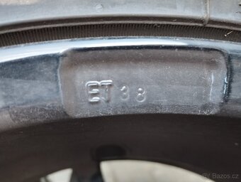 ALU kola 5x100 r17 + pneu - 12