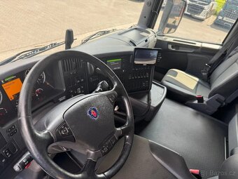 Scania G 410 LB-6x2–Hákový nosič kontejnerů+HR-HMF 2620 K5 - 12