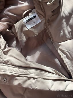 Hřejivá teplá delší bunda - kabát, nová Vel. XL - 12