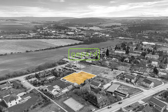 Prodej pozemku 1653m2 pro výstavbu rodinného dvojdomu, Mníše - 12