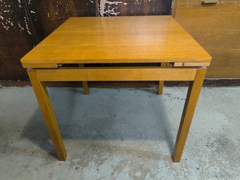 Retro jídelní rozkládací stůl - Brusel 70. léta - 12