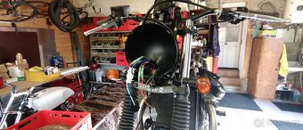 Honda CX 500 nedokončená stavba - 12