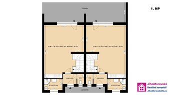 Prodej rodinného domu s dvěmy byty 3+kk, 214 m², Břeclav - C - 12