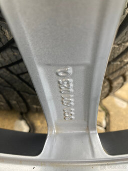 Alu disky 5x112 R18 VW Passat original Monterey + pneu - 12