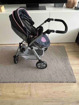 Kočárek na panenku zn. Chic - téměř nový - 12