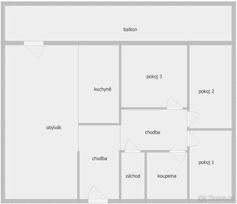 Pronájem bytu 4+1 72 m² Aubrechotvé, Praha - 12
