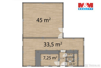 Pronájem obchod a služby, 86 m², Praha, ul. Závist 1344 - 12